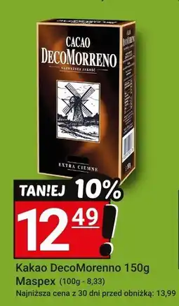 Hitpol Kakao DecoMorenno 150g - Maspex oferta