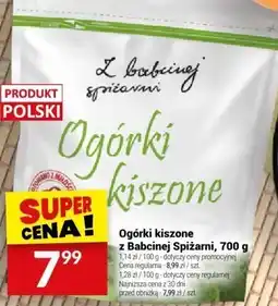 Twój Market Ogórki kiszone Z babcinej Spiżarni, 700 g oferta
