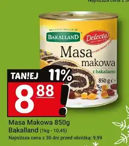 Hitpol Masa Makowa 850g - Bakalland / Delecta oferta