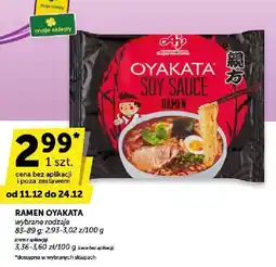 ABC Ramen Oyakata wybrane rodzaje oferta