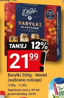 Hitpol Baryłki 200g - Wedel (wybrane rodzaje) E.Wedel oferta