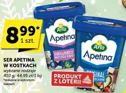 Groszek Ser Apetina w kostkach wybrane rodzaje Arla oferta