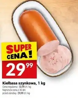 Twój Market Kiełbasa szynkowa 1 kg Białecki oferta