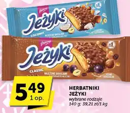 Groszek Herbatniki Jeżyki Coconut oferta