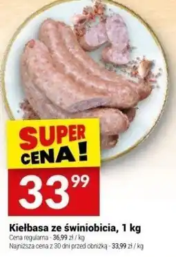 Twój Market Kiełbasa ze świniobicia 1 kg Białecki oferta