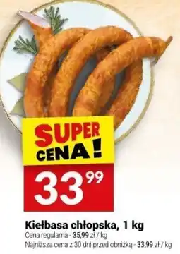 Twój Market Kiełbasa chłopska 1 kg Białecki oferta