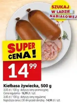 Twój Market Kiełbasa żywiecka 500 g Białecki oferta