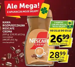 Groszek Kawa rozpuszczalna Nescafe Crema oferta