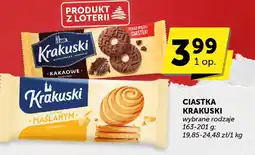 Euro Sklep Ciastka Krakuski wybrane rodzaje oferta
