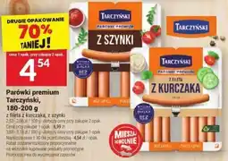 Twój Market Parówki premium Tarczyński z kurczaka, 180-200 g oferta
