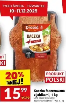 Twój Market Kaczka faszerowana z jabłkami, 1 kg Drosed oferta