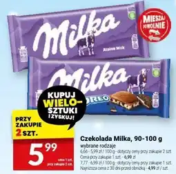 Twój Market Czekolada Milka, 90-100 g oferta