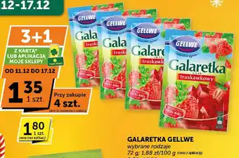 Galaretka Gellwe wybrane rodzaje 72 g