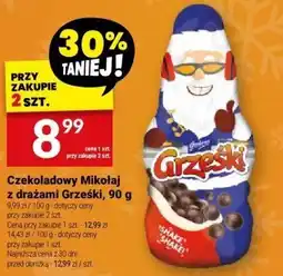 Twój Market Czekoladowy Mikołaj w saniach Grzeski, 90 cm oferta