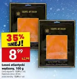 Twój Market Łosoś atlantycki wędzony, 100 g Twój Market oferta