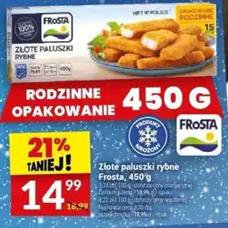 Twój Market Złote paluszki rybne Frosta, 450 g oferta