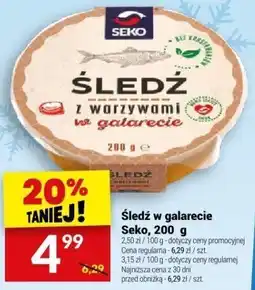 Twój Market Śledź w galarecie Seko, 200 g oferta