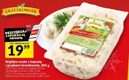 Twój Market Wigilijna uszka z kapustą i grzybami Grześkowiak, 800 g oferta