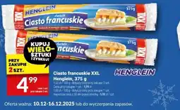Twój Market Ciasto francuskie XXL Henglein, 375 g oferta