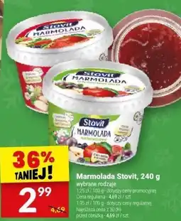 Twój Market Marmolada Stovit, 240 g oferta