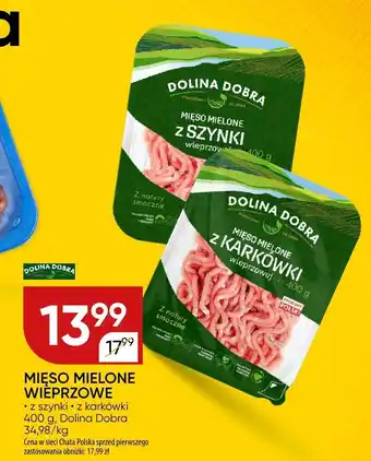 Mięso mielone wieprzowe z szynki Dolina Dobra