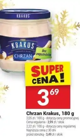 Twój Market Chrzan Krakus, 180 g oferta