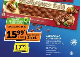 ABC Czekolada Nussbeisser Gold z orzechami laskowymi i rodzynkami, wybrane rodzaje oferta
