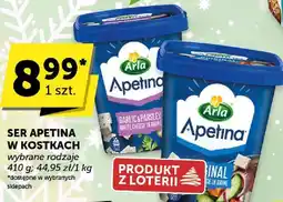 Groszek Ser Apetina w kostkach Arla oferta