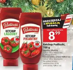 Twój Market Ketchup Pudliszki pikantny/łagodny 700 g oferta