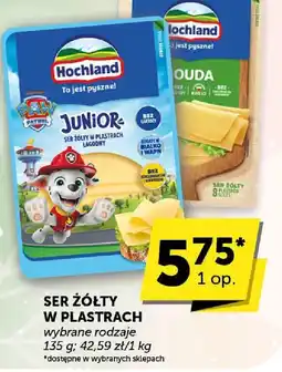 ABC Ser żółty Hochland Gouda w plastrach oferta