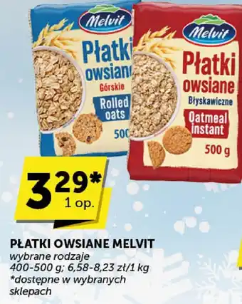 Płatki owsiane Melvit