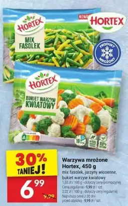 Twój Market Warzywa mrożone Hortex mix fasolek, jarzynka wiosenna, brokuły oferta