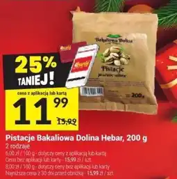 Twój Market Pistacje Bakaliowa Dolina Hebar oferta