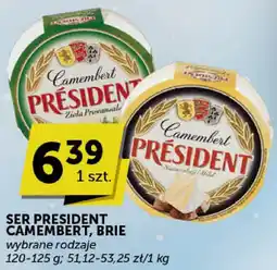 ABC Ser President Camembert, Brie wybrane rodzaje oferta