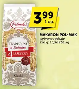 Euro Sklep Makaron Pol-Mak Tradycyjny z Andrychowa Kluski 4 Jajeczny Polmak oferta