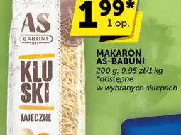 Euro Sklep Makaron AS-Babuni Kluski Jajeczne oferta