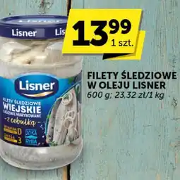 Groszek Filety śledziowe w oleju Lisner oferta
