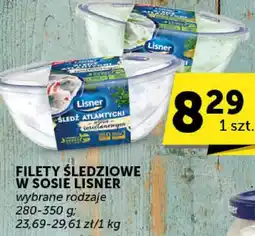 Groszek Filety śledziowe w sosie Lisner oferta