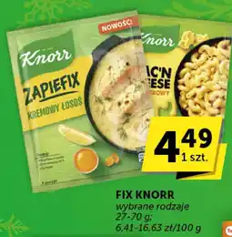 Euro Sklep Fix Knorr wybrane rodzaje oferta