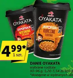 Euro Sklep Danie Oyakata wybrane rodzaje oferta