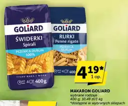 Groszek Makaron Goliard Rurki Penne Rigate oferta
