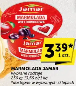 Euro Sklep Marmolada Jamar wybrane rodzaje oferta