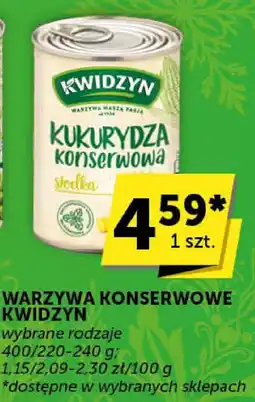 ABC Warzywa konserwowe Kwidzyń kukurydza oferta