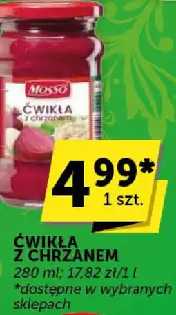 Groszek Ćwikła z chrzanem Mosso oferta