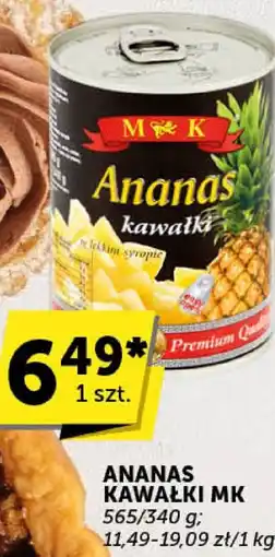 Groszek Ananas kawałki MK oferta