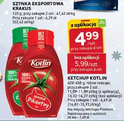 Stokrotka Ketchup różne rodzaje Kotlin oferta