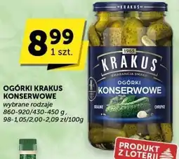Euro Sklep Ogórki konserwowe Krakus oferta