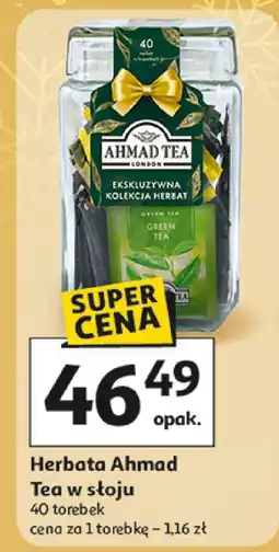 Auchan Herbata Ahmad Tea w stoju oferta