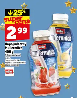 Topaz Napój mleczny Müllermilch o smaku waniliowym 400g oferta