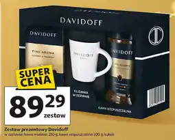 Auchan Zestaw prezentowy Davidoff w zestawie: kawa mielona 250 g, kawa rozpuszczalna 100 g, kubek oferta